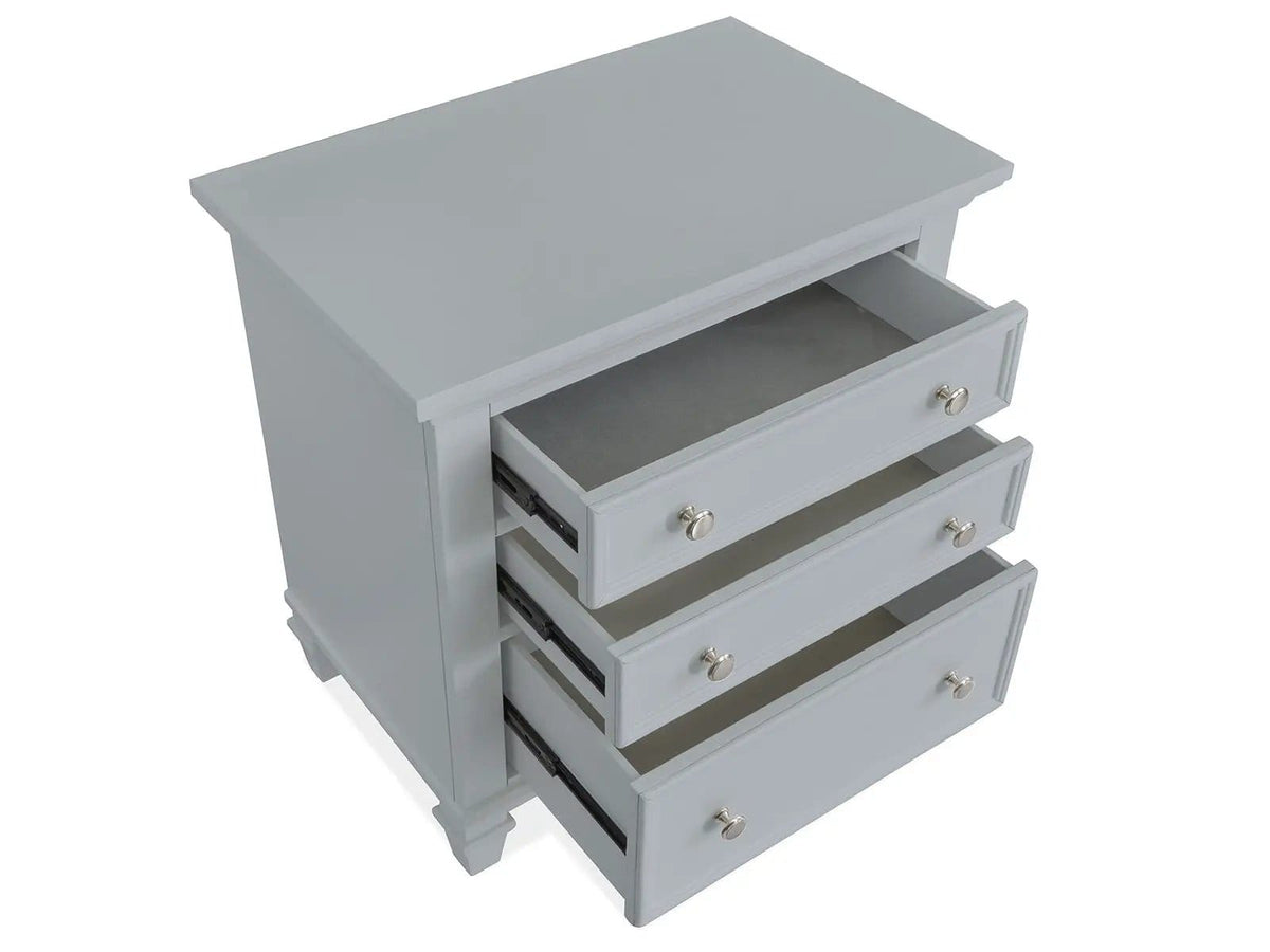 Charleston Drawer Nightstand Nightstands w/ Charging Station | 2 Pieces | Bedroom Furniture | Bedroom