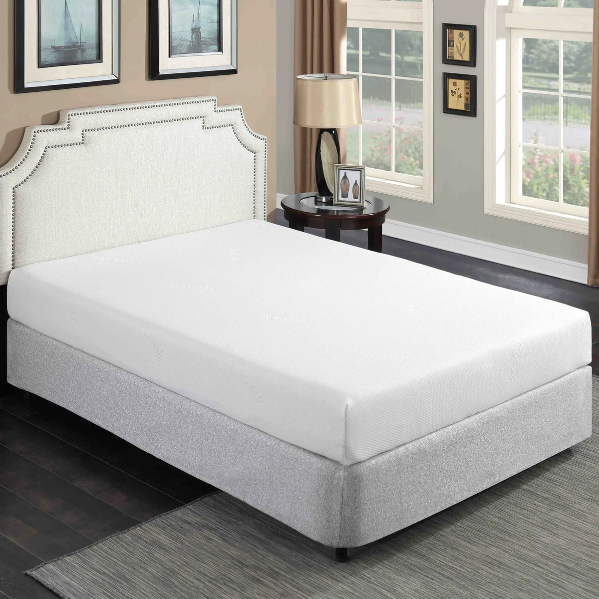 Plush Gel Memory Foam Mattress | 8 Inch Thick | Aloe Vera Cover