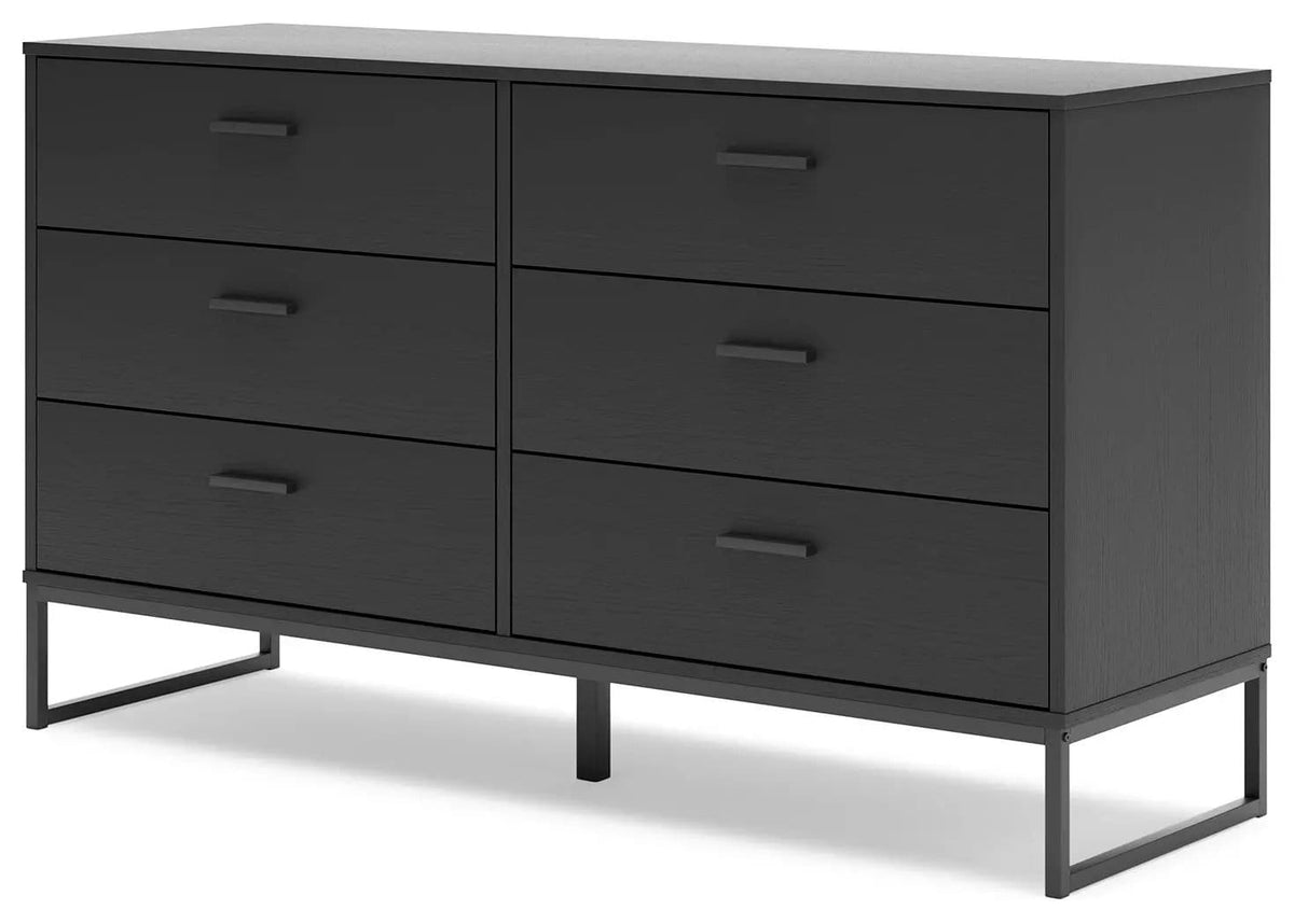 Socalle Six Drawer Dresser | 2 Pieces | Bedroom Furniture | Bedroom
