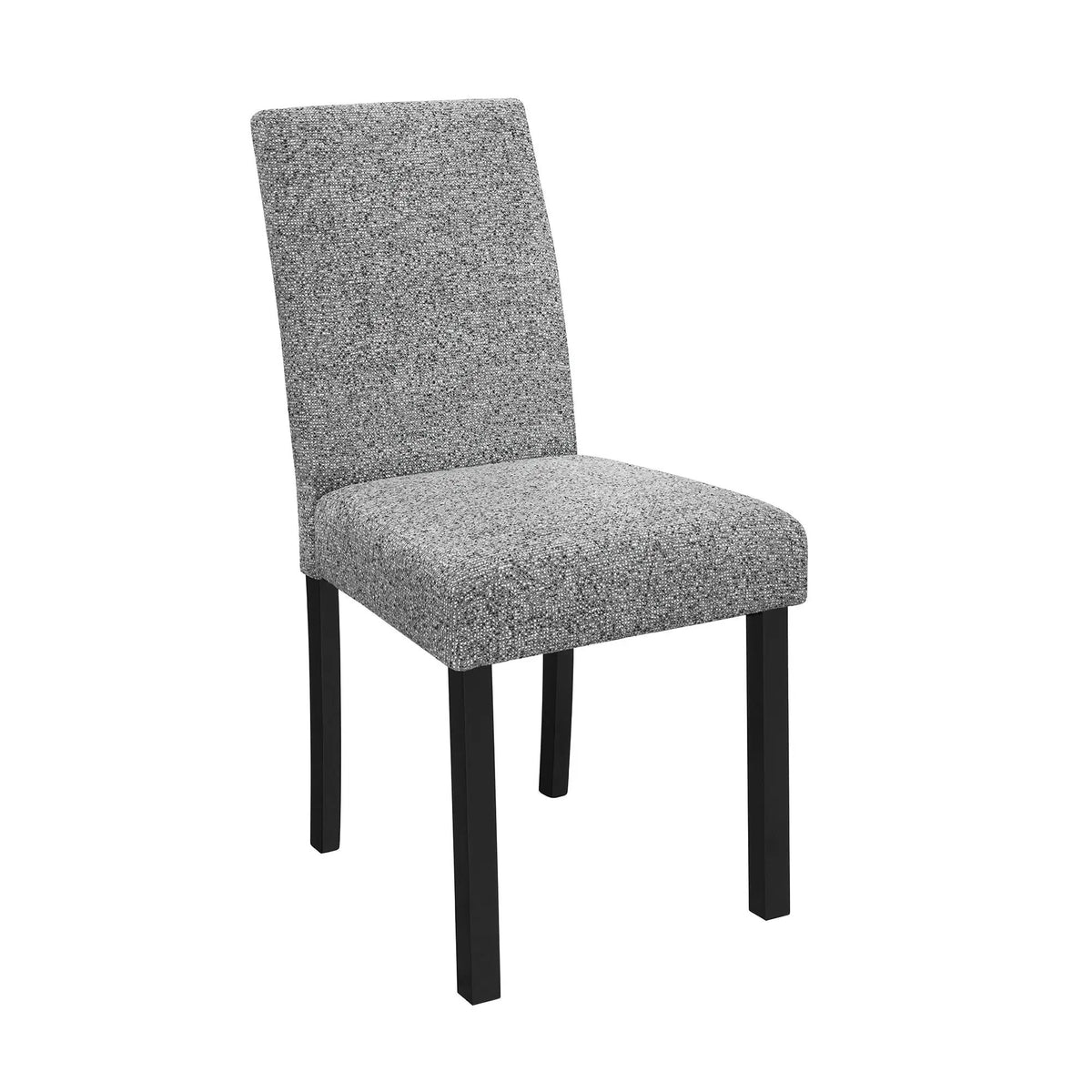Sarang Dining Table And Chairs Set | Faux Marble Top | 4 Silver Chairs | Padded Seating
