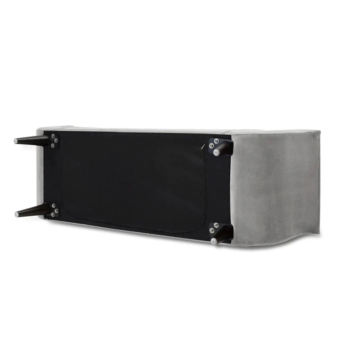 Alma Tufted Flared Arm Entryway Bench | 3 Pieces | Solid Wood | Home