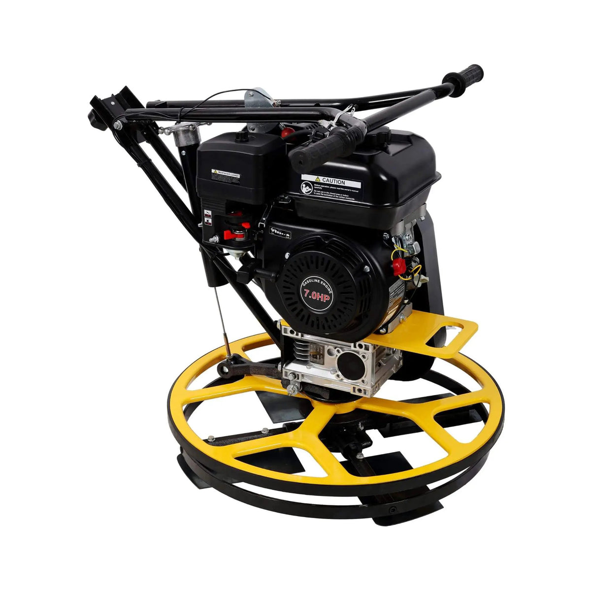 Gas-Powered Concrete Surface Finisher | 22 Inch Walk-Behind | 7HP EPA-Certified Engine | 3600 RPM