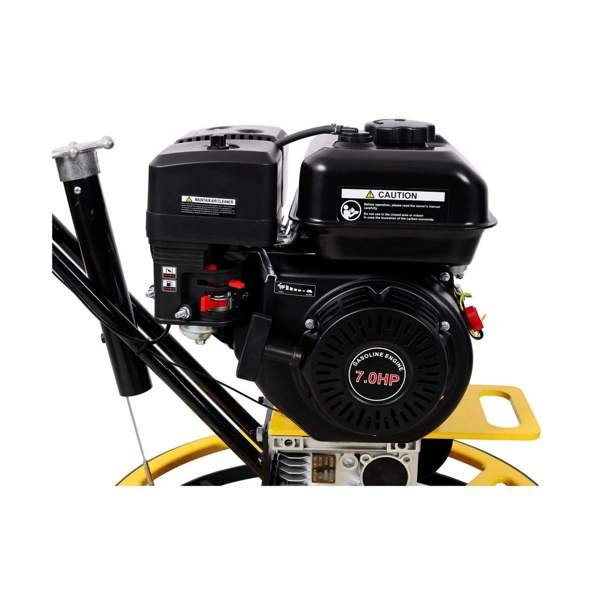 Gas-Powered Concrete Surface Finisher | 22 Inch Walk-Behind | 7HP EPA-Certified Engine | 3600 RPM