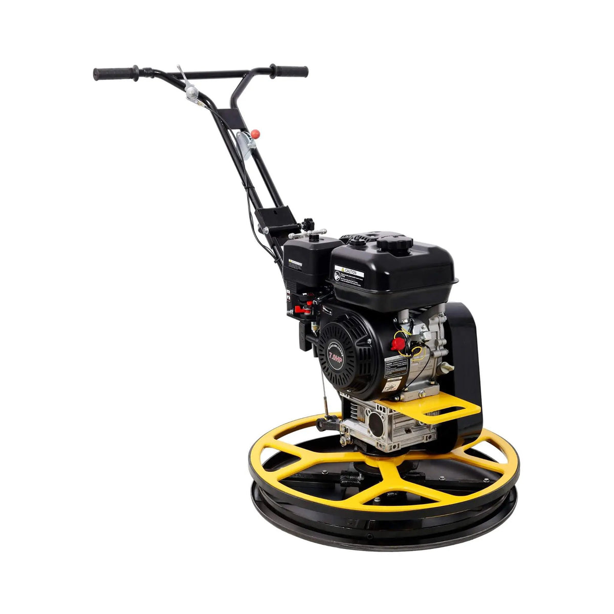 Gas-Powered Concrete Surface Finisher | 22 Inch Walk-Behind | 7HP EPA-Certified Engine | 3600 RPM