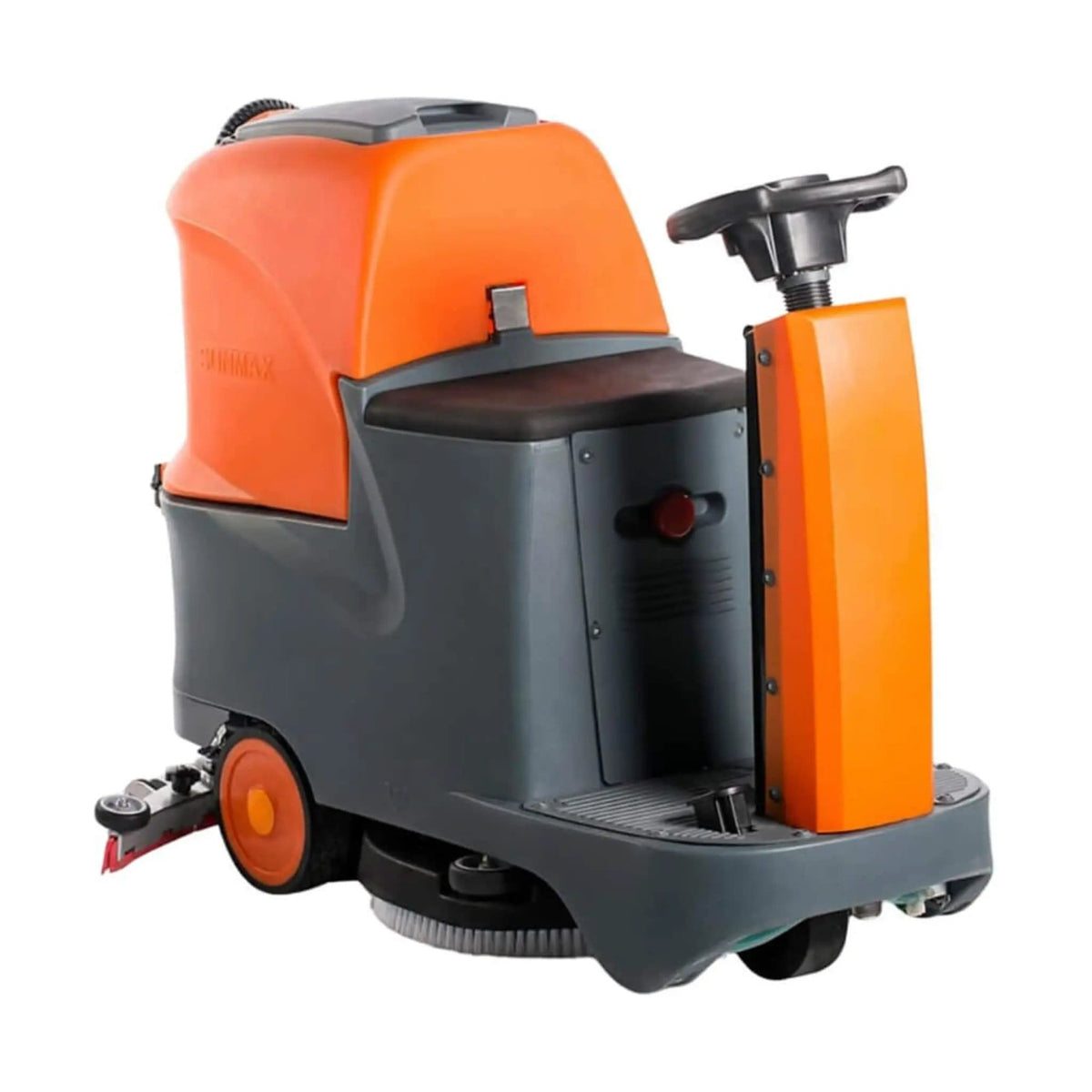 22-Inch Heavy-Duty Electric Industrial Ride-On Floor Scrubber With Dual Tanks | 22 Inch | Concrete | Home