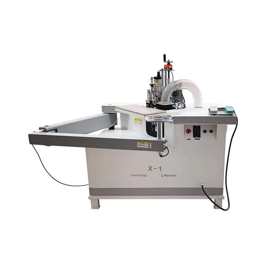 220V Curved Edge Trimming Machine With Foldable Arm | 220 Volt | Woodworking Project Kit | Home