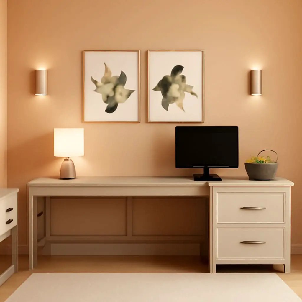 60W L Shaped Desk With Mobile File Cabinet For Home Office from PriceLows™
