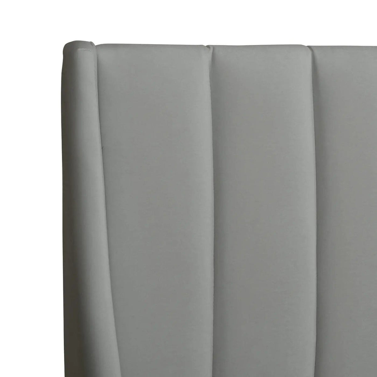 Aspen Vertical Tufted Modern Headboard Platform Bed Set | 8 Pieces | Fabric & Plywood | Bedroom