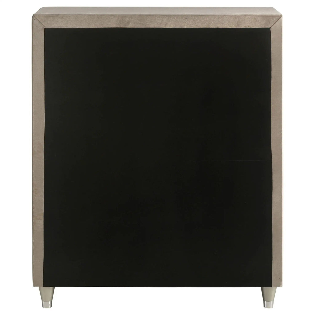 Antonella 5-drawer Bedroom Chest Ivory and Camel | 40.25 x 17.75 x 49 in | Crystal | Bedroom
