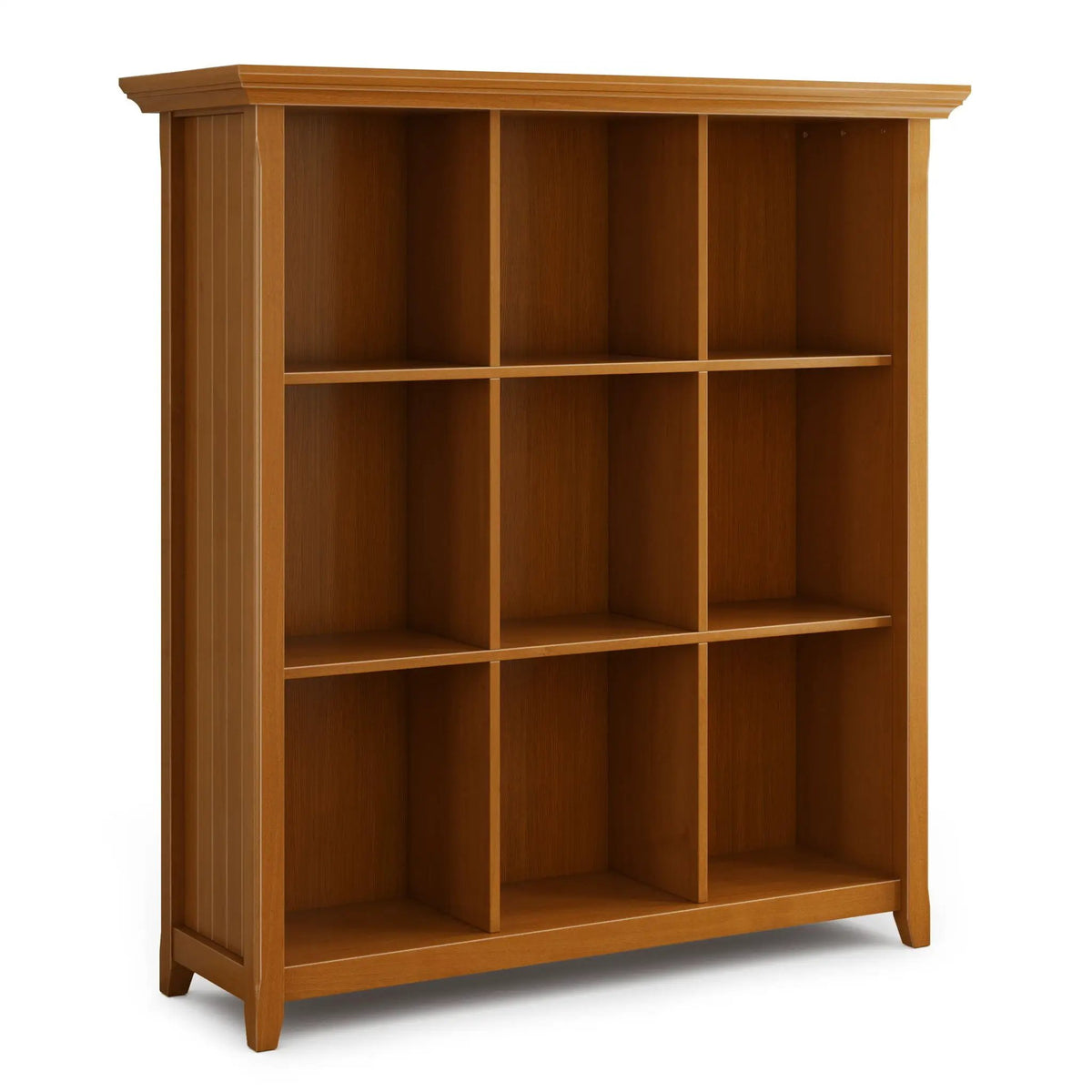 Acadian Cube Storage | Handcrafted Solid Wood | Twelve Large Cubbies | 57 Inch Width