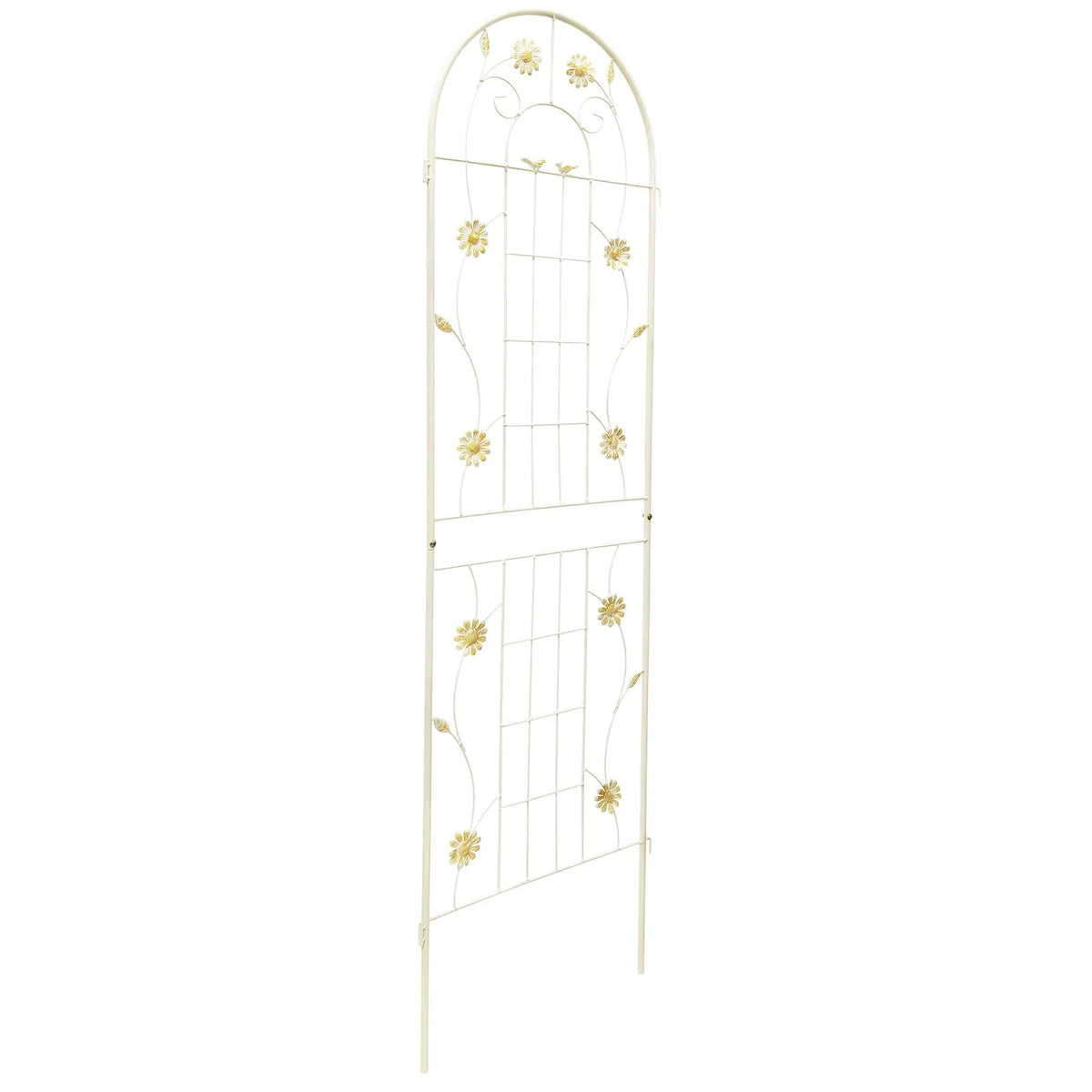 Metal Garden Trellis | Galvanized Steel | Powder Coated | 4 Piece Set