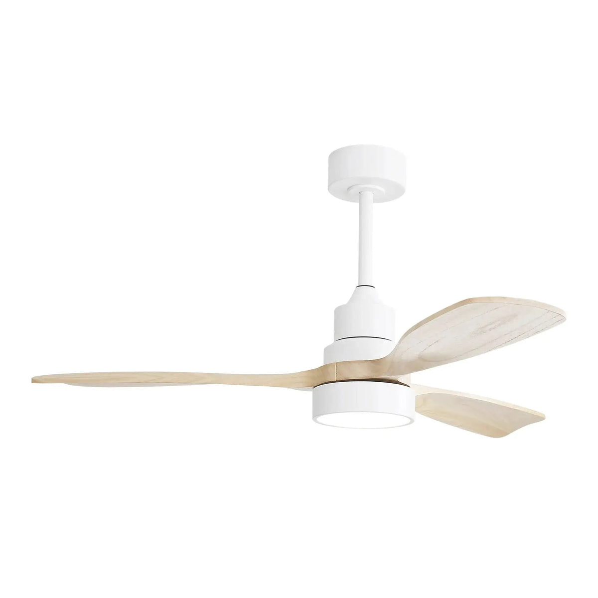 Indoor Ceiling Fan | 48 Inch Span | Dimmable LED Light | 6 Speed Remote Reversible Blades