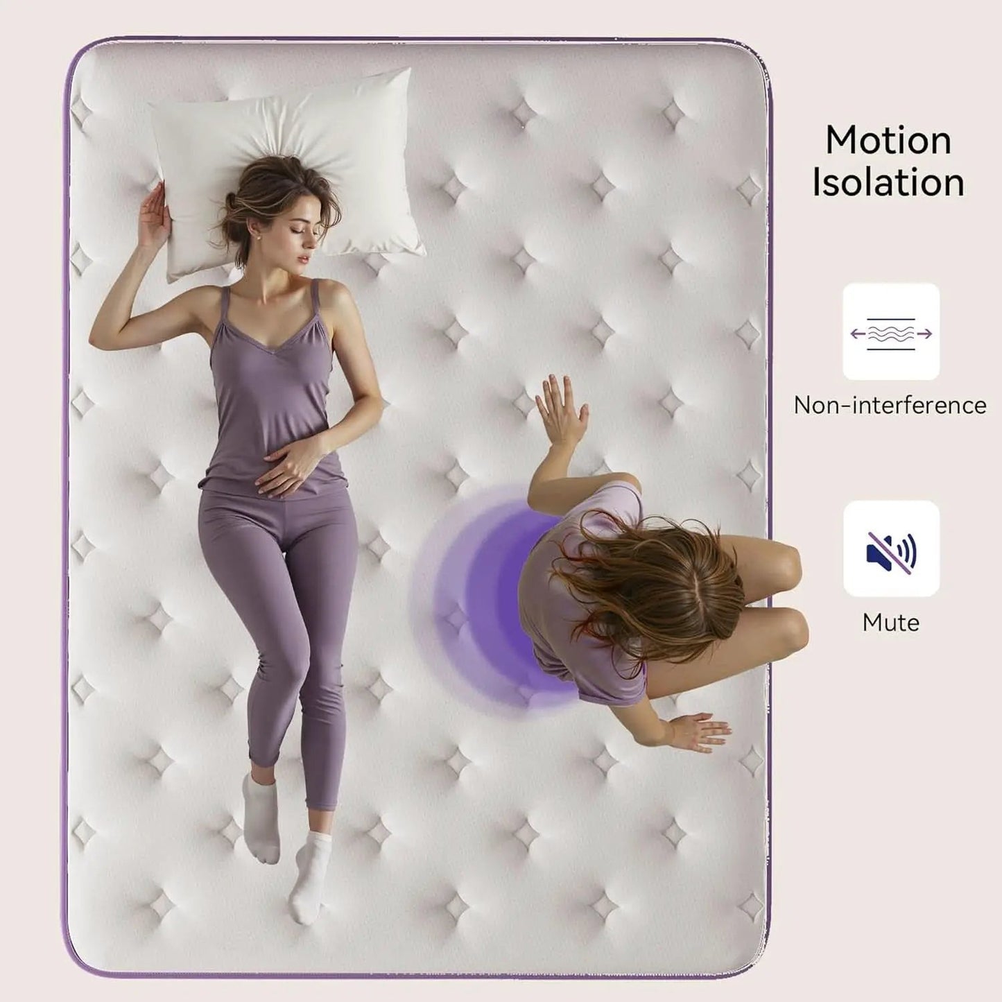 Queen Hybrid Gel Memory Foam Mattress In Box CertipurUS from PriceLows™