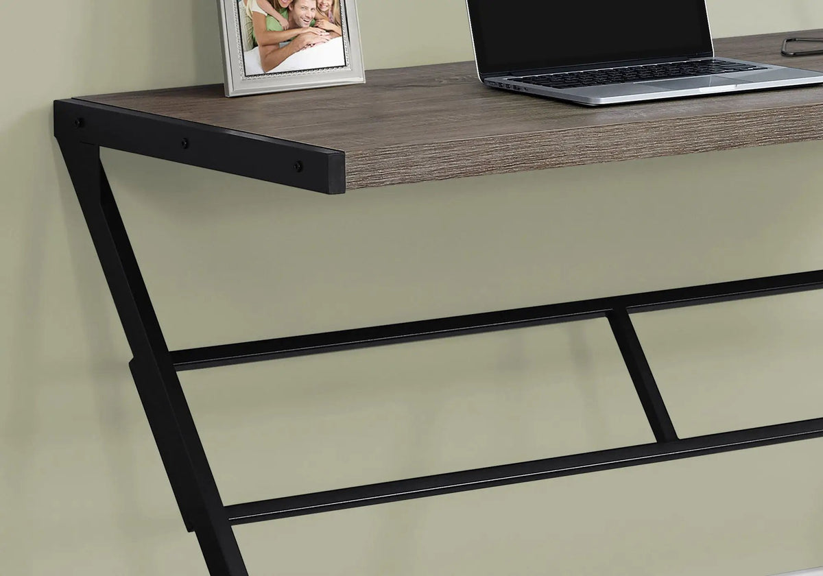 Z-Shaped Base Computer Desk | 48 Inch Width | Laminated Top | Chic Modern Design