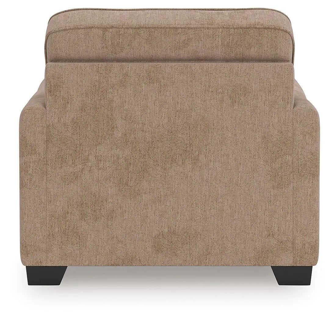 Chair And A Half | Mocha Upholstery | Oversized Contemporary