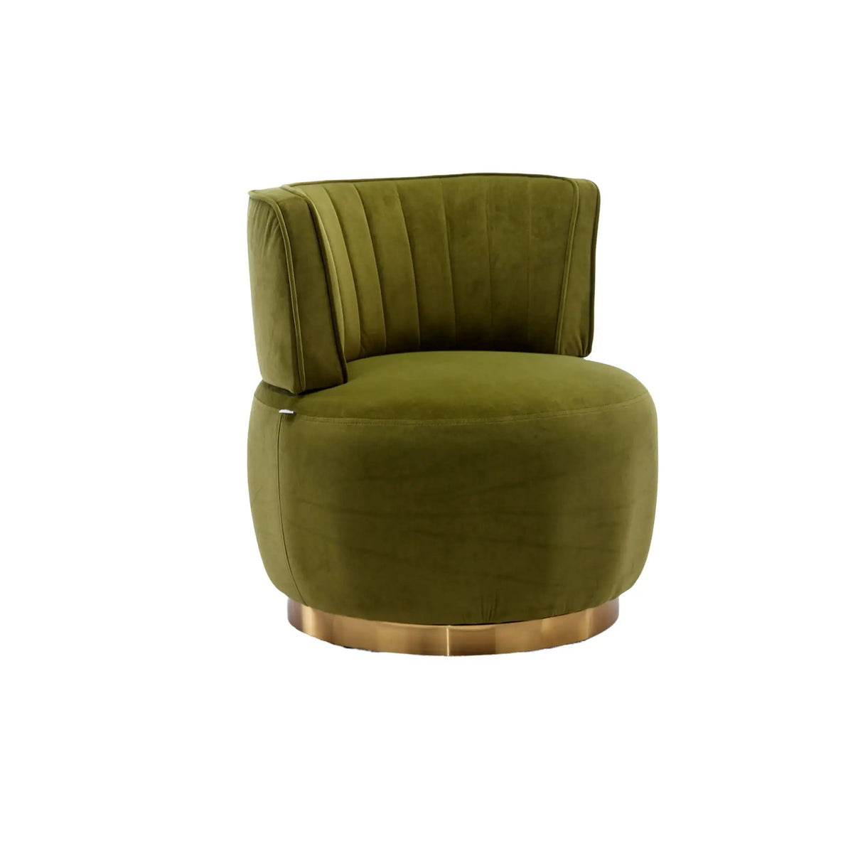 360 Degree Swivel Barrel Chair | Cuddle Accent Sofa Chair | Super Soft Fabric | Wrap-Around Barrel Back