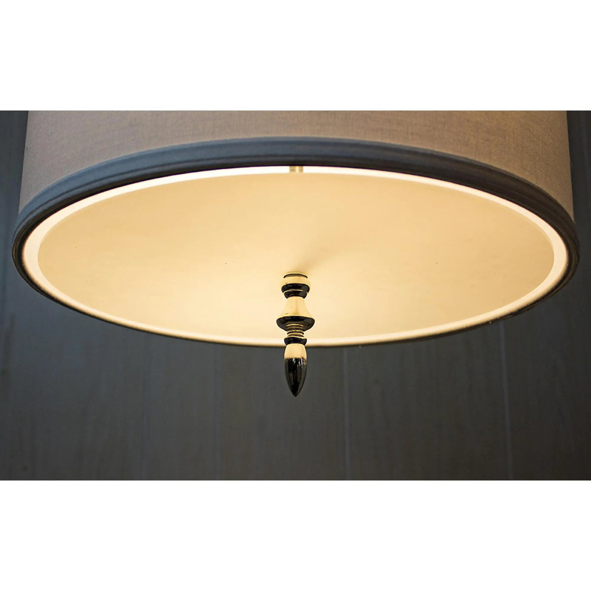 Lamp Diffuser | 15.5 Inch Round | Translucent Frosted White | Dual Mount