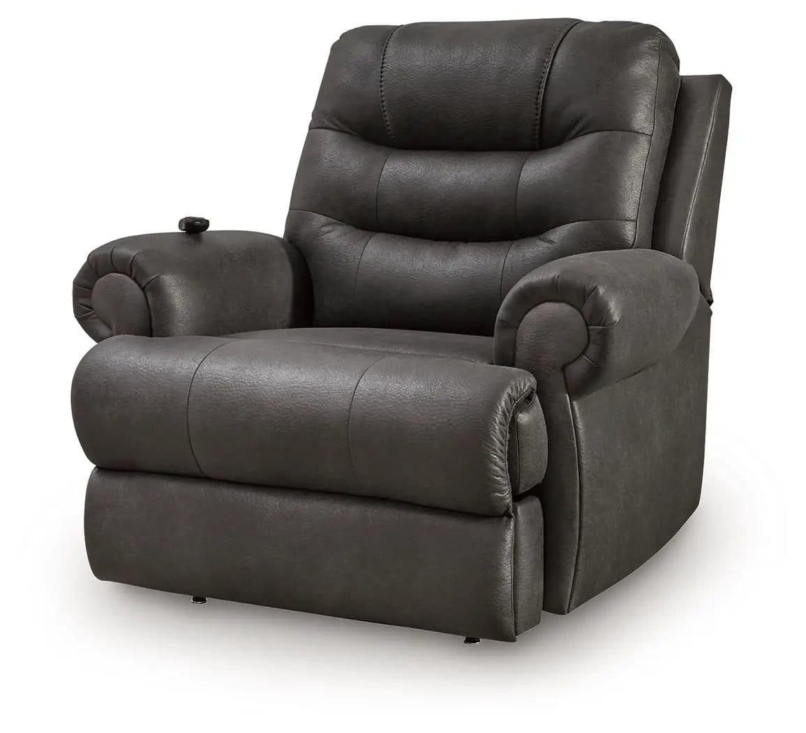 Revived and Restored Power Lift Recliner Lift Chair | 2 Pieces | Faux Leather & Steel | Living Room