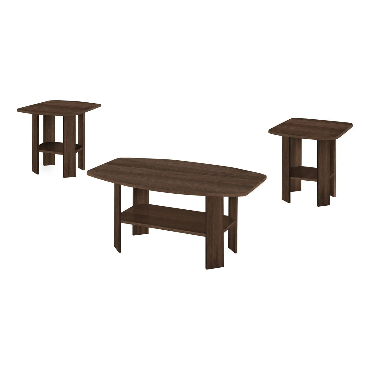 Coffee End And Accent Table Set | Set Of 3 | Wood-Look Finish | Child And Pet Safe
