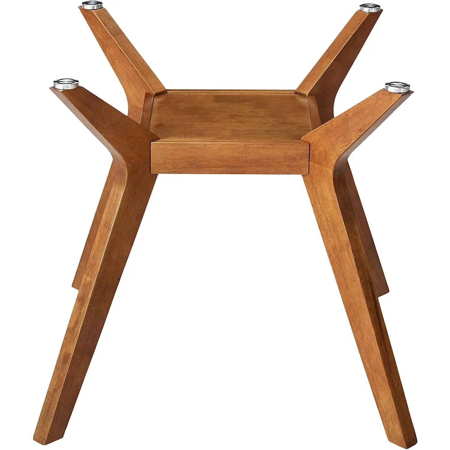 Paxton Mid Century Modern Dining Table Base Nutmeg Finish from PriceLows™