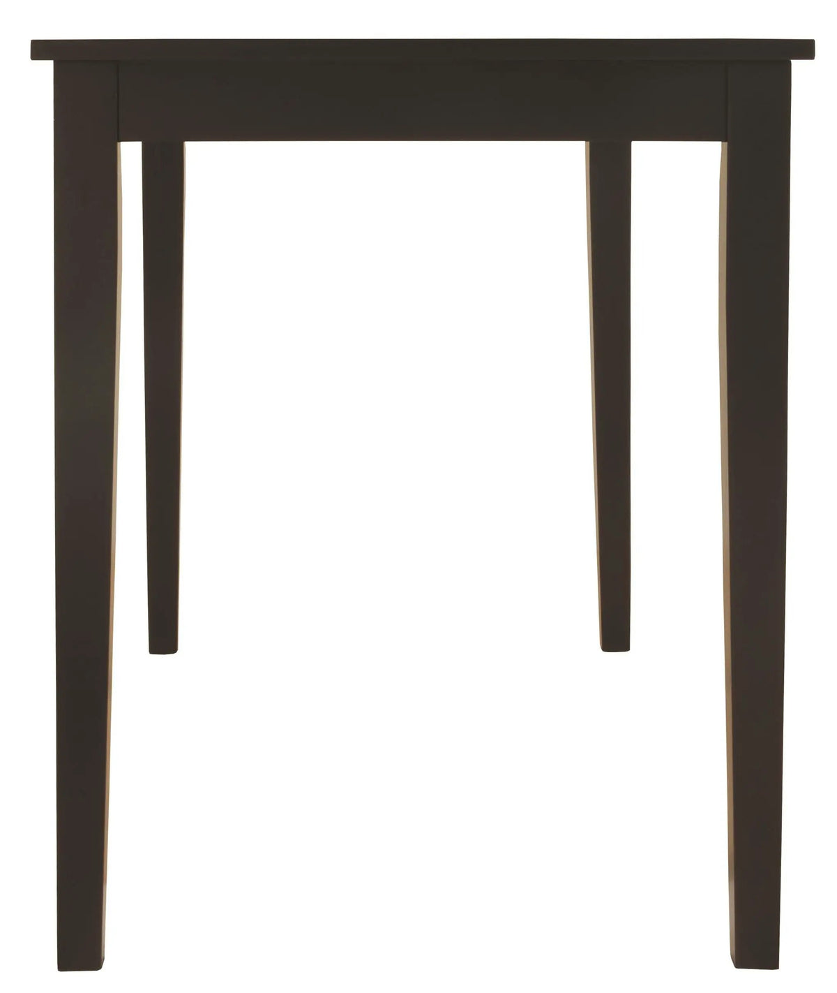 Kimonte Rectangular Dining Table | Dark Brown | Seats 4 | 45 Inch Width