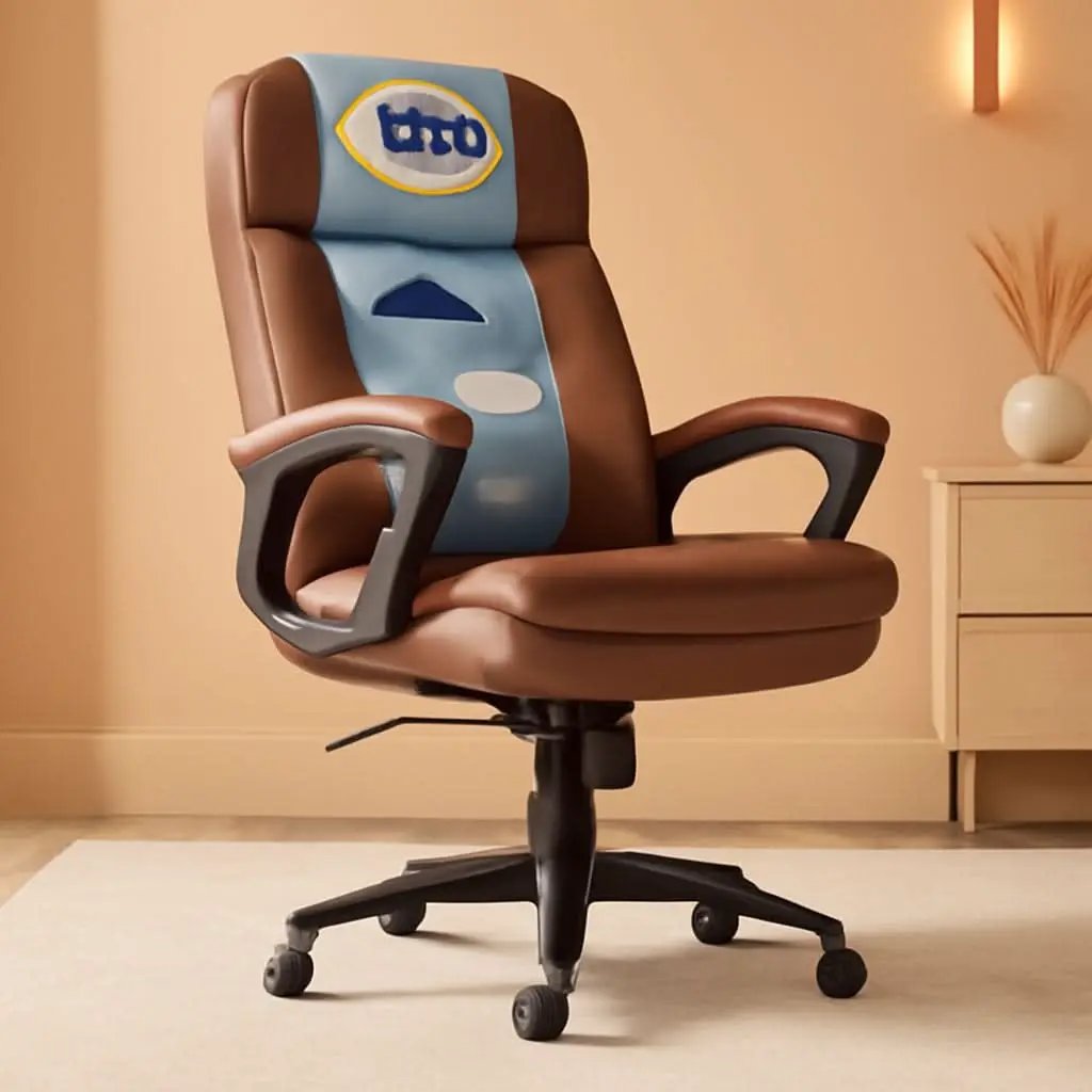 Fairbanks Big And Tall High Back Cognac Office Chair from PriceLows™