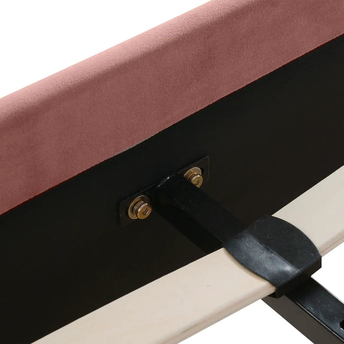 Aspen Vertical Tufted Modern Headboard Platform Bed Set | 8 Pieces | Fabric & Plywood | Bedroom