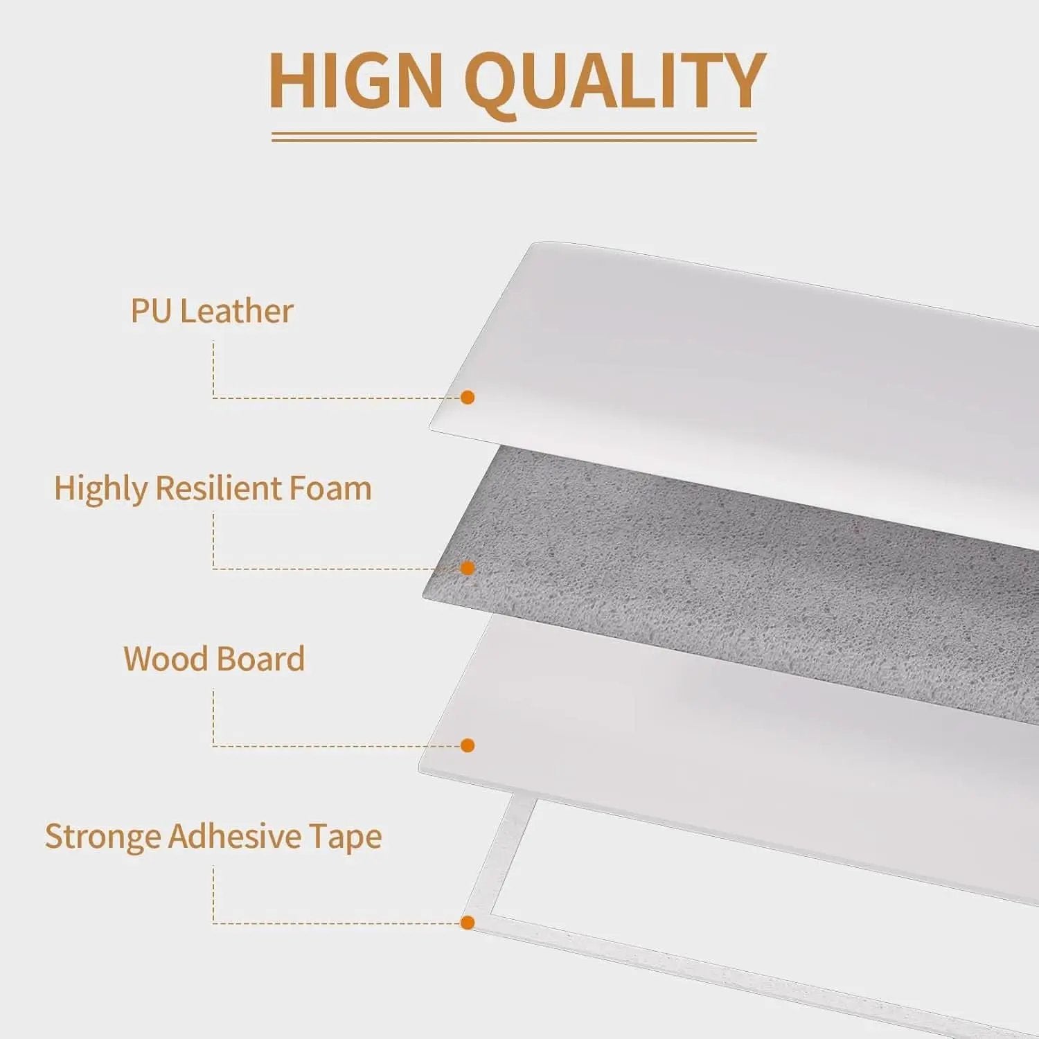 Self-Adhesive 3D Upholstered Wall Panels for Bedrooms from PriceLows™