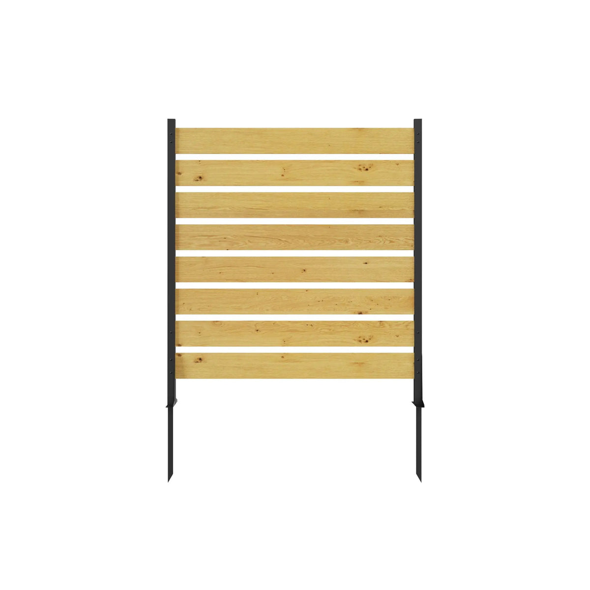 Outdoor Privacy Screen | Cedar Wood | Aluminum Frame | Pool And Equipment Enclosure