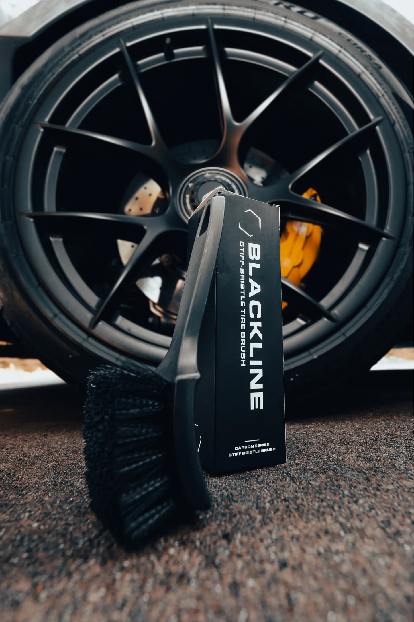 BLACKLINE® STIFF BRISTLE TIRE BRUSH from PriceLows™