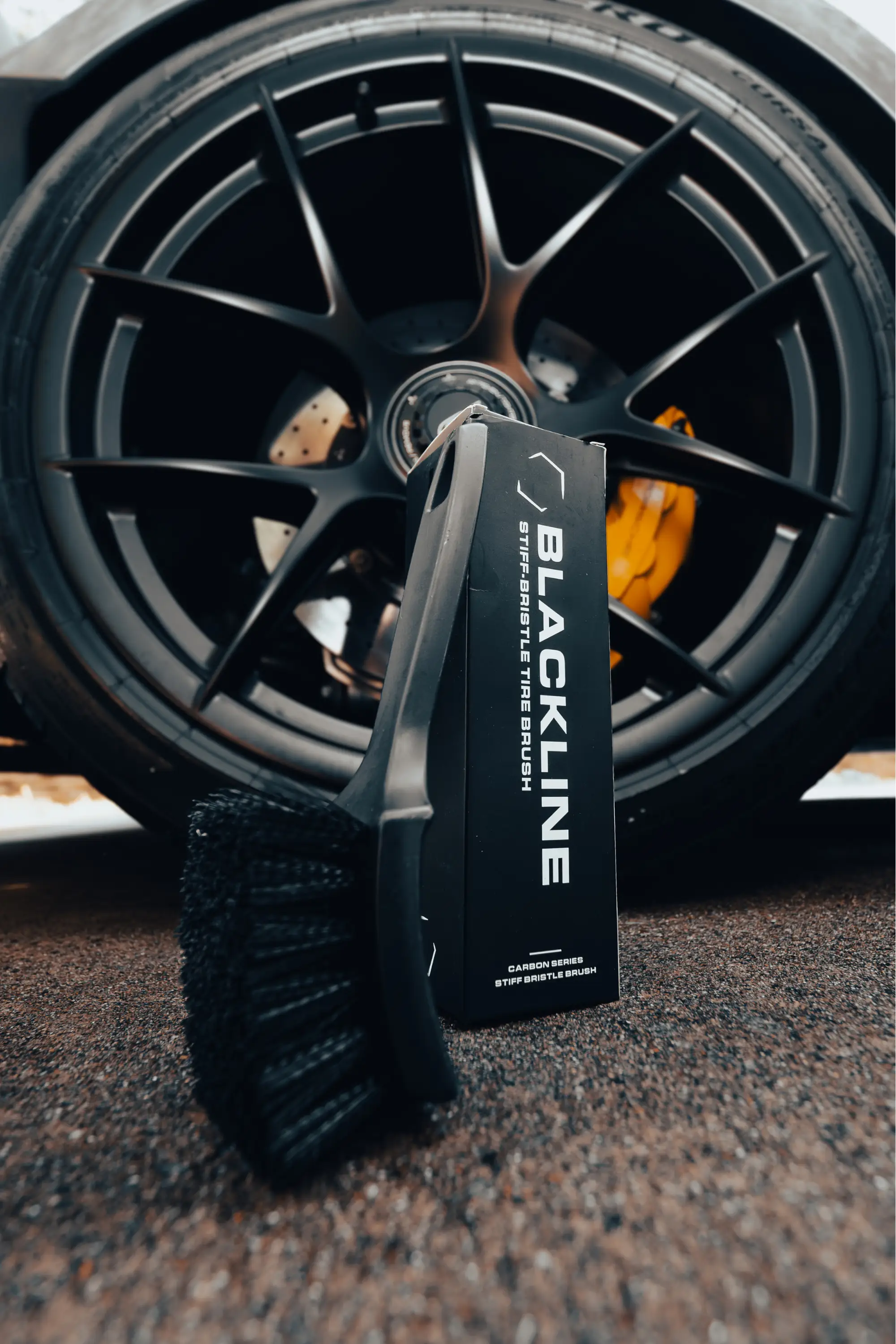 BLACKLINE® STIFF BRISTLE TIRE BRUSH from PriceLows™