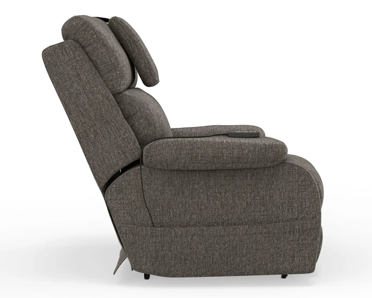 Snoozer Power Lift Power Headrest Lay Flat Recliner With CR3 Heat / Massage / Zero | 3 Pieces | Fabric | Living Room