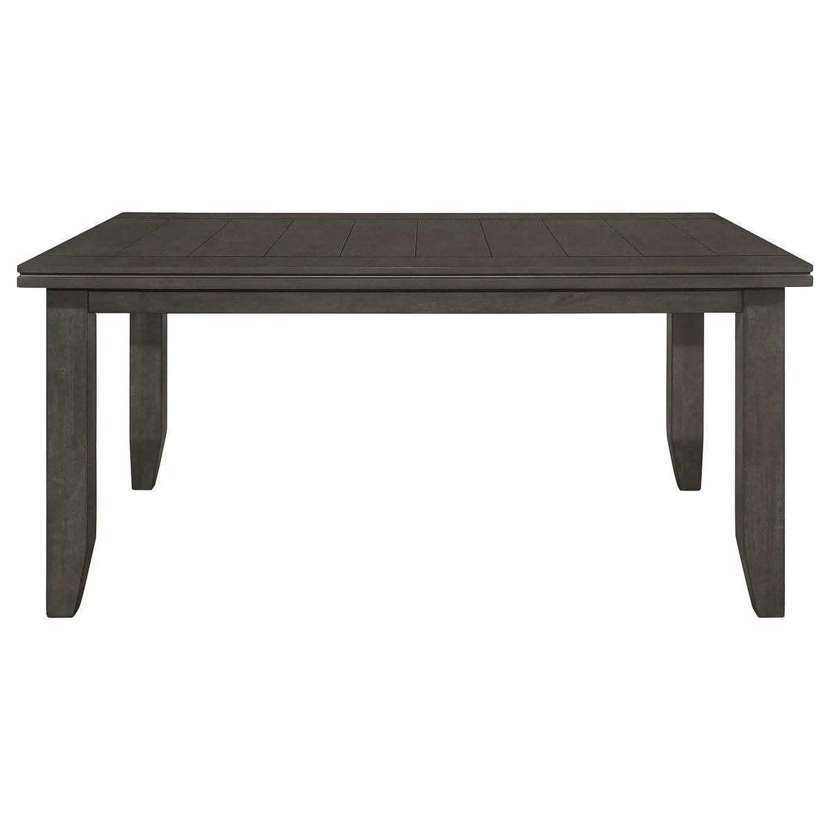 Dalila 6-piece Rectangular Dining Table Set Dark | 6-Piece Set | Solid Wood | Grey
