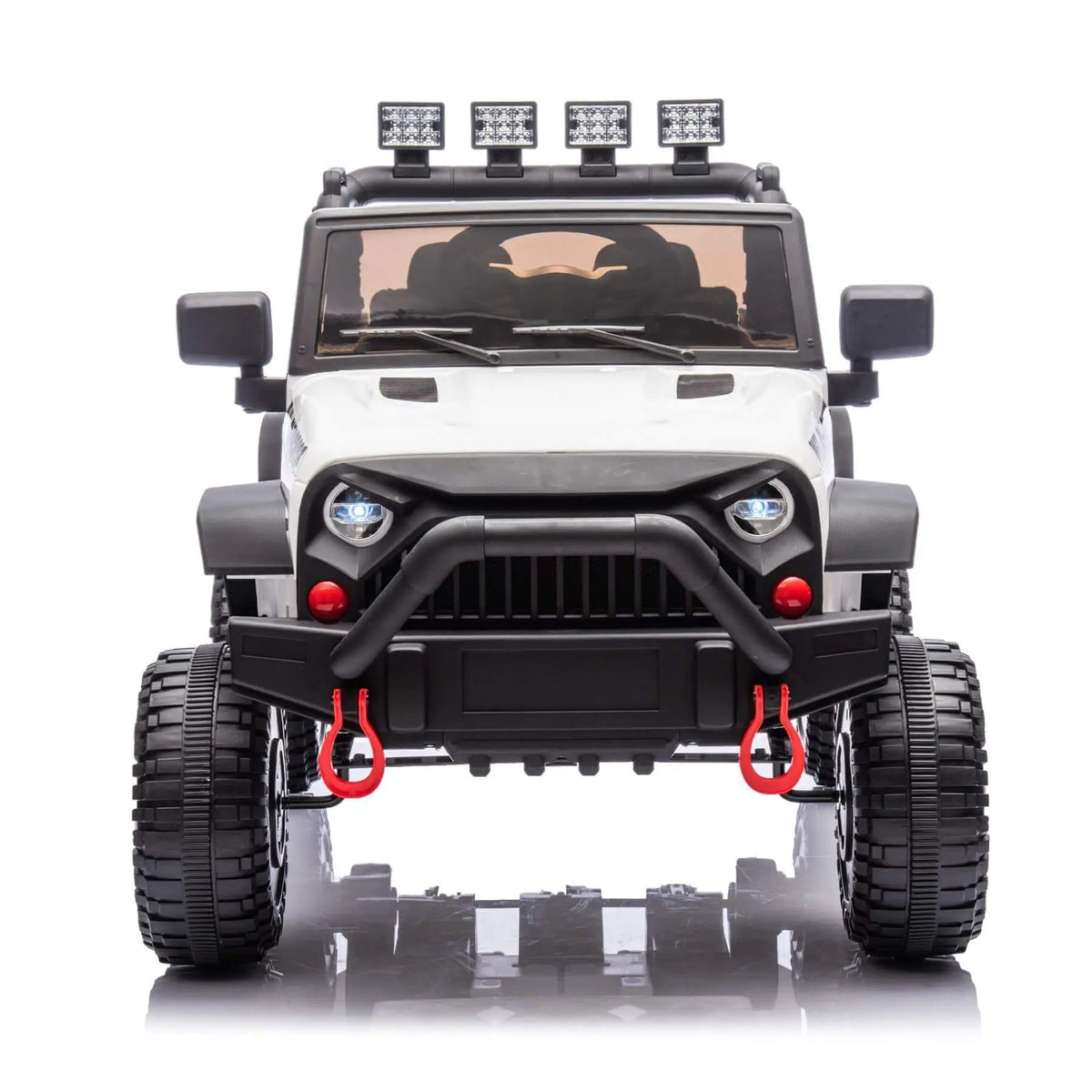 Kids Ride On Car | 24V Battery | Parental Remote Control | White