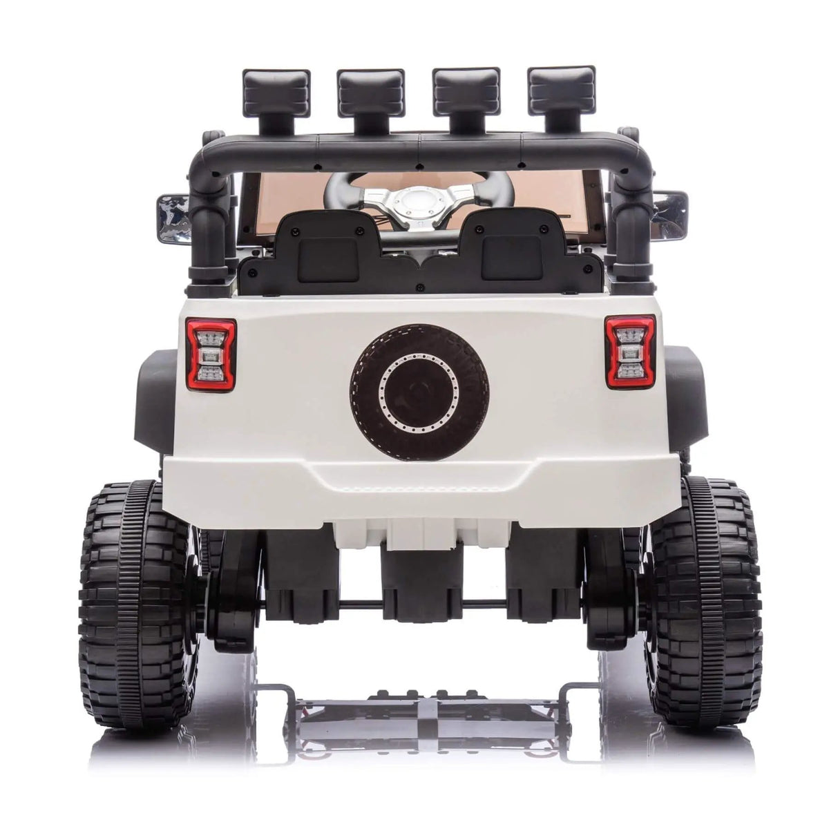Kids Ride On Car | 24V Battery | Parental Remote Control | White