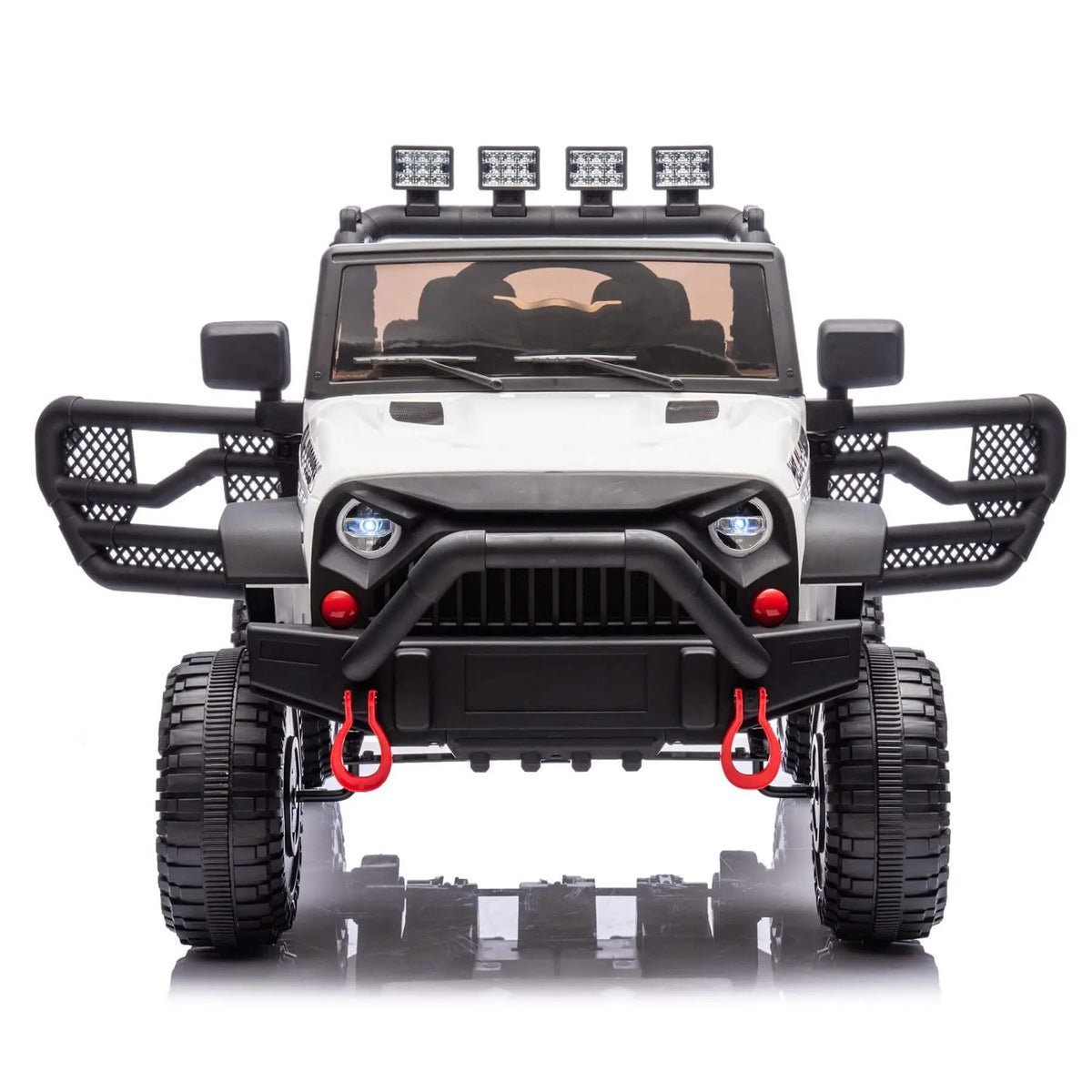 Kids Ride On Car | 24V Battery | Parental Remote Control | White
