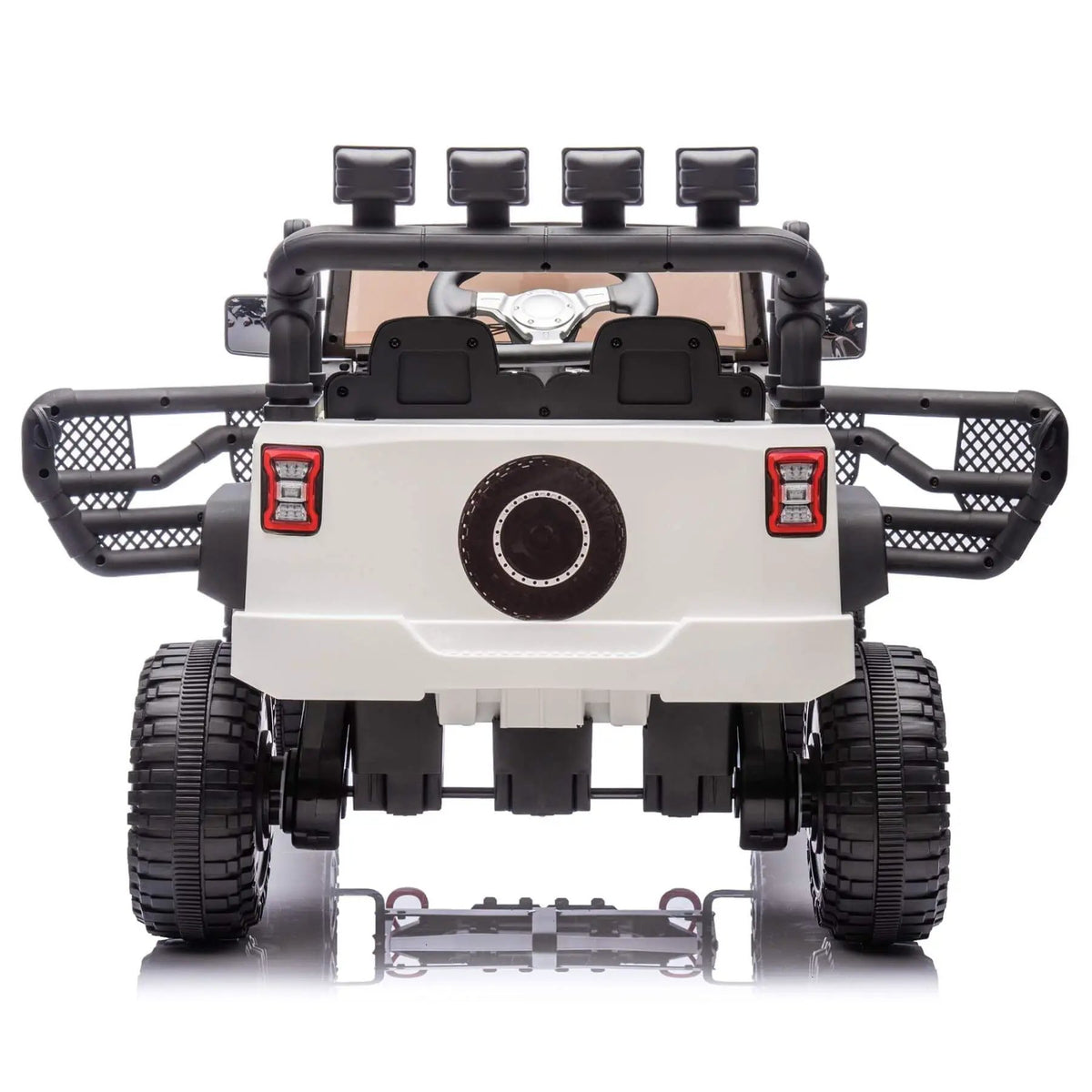 Kids Ride On Car | 24V Battery | Parental Remote Control | White