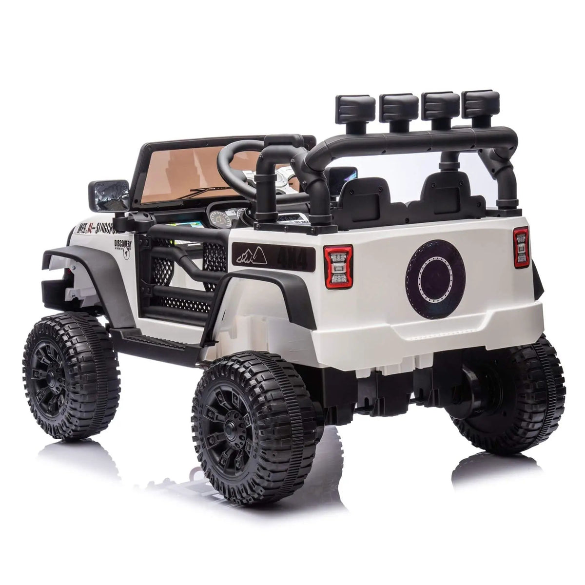 Kids Ride On Car | 24V Battery | Parental Remote Control | White