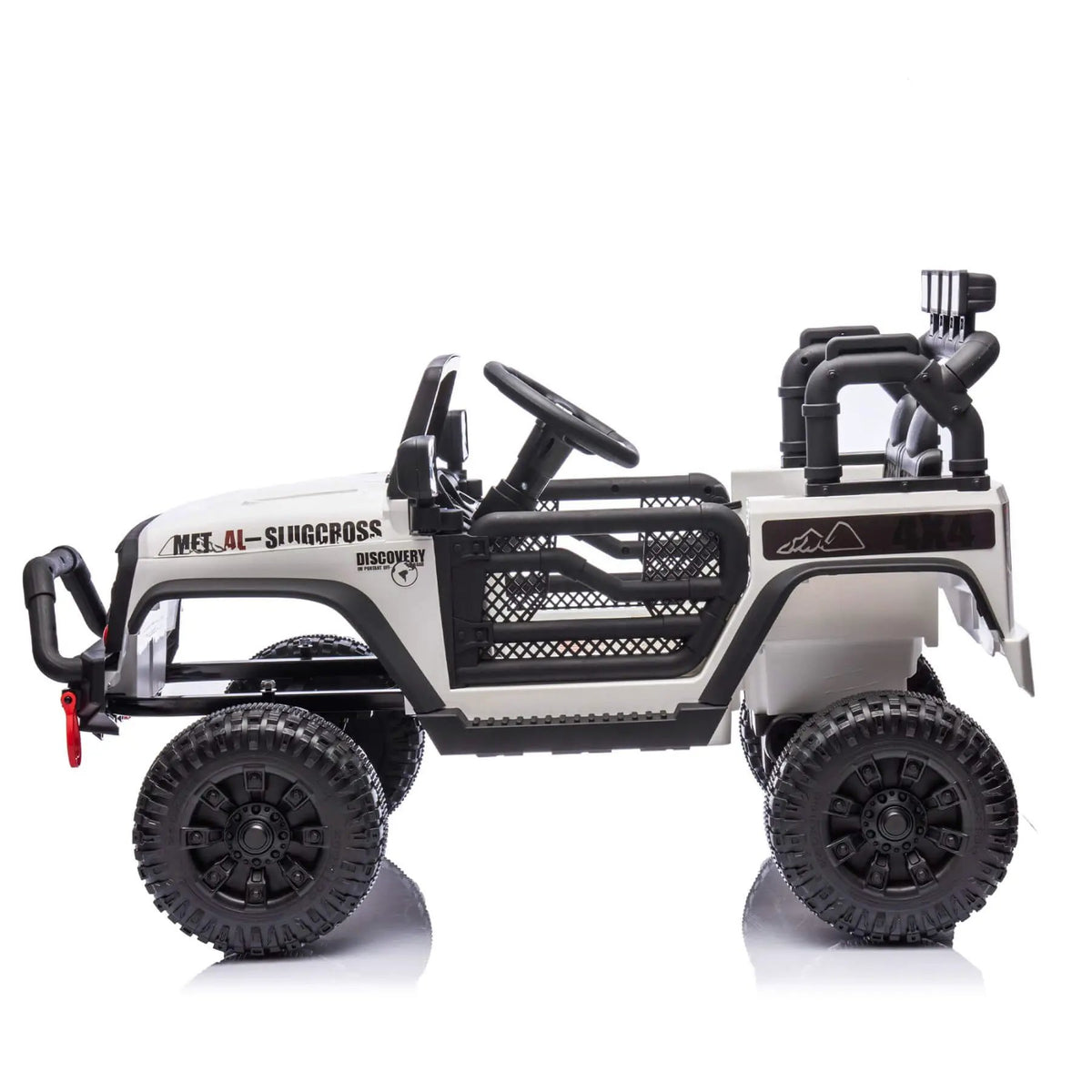 Kids Ride On Car | 24V Battery | Parental Remote Control | White