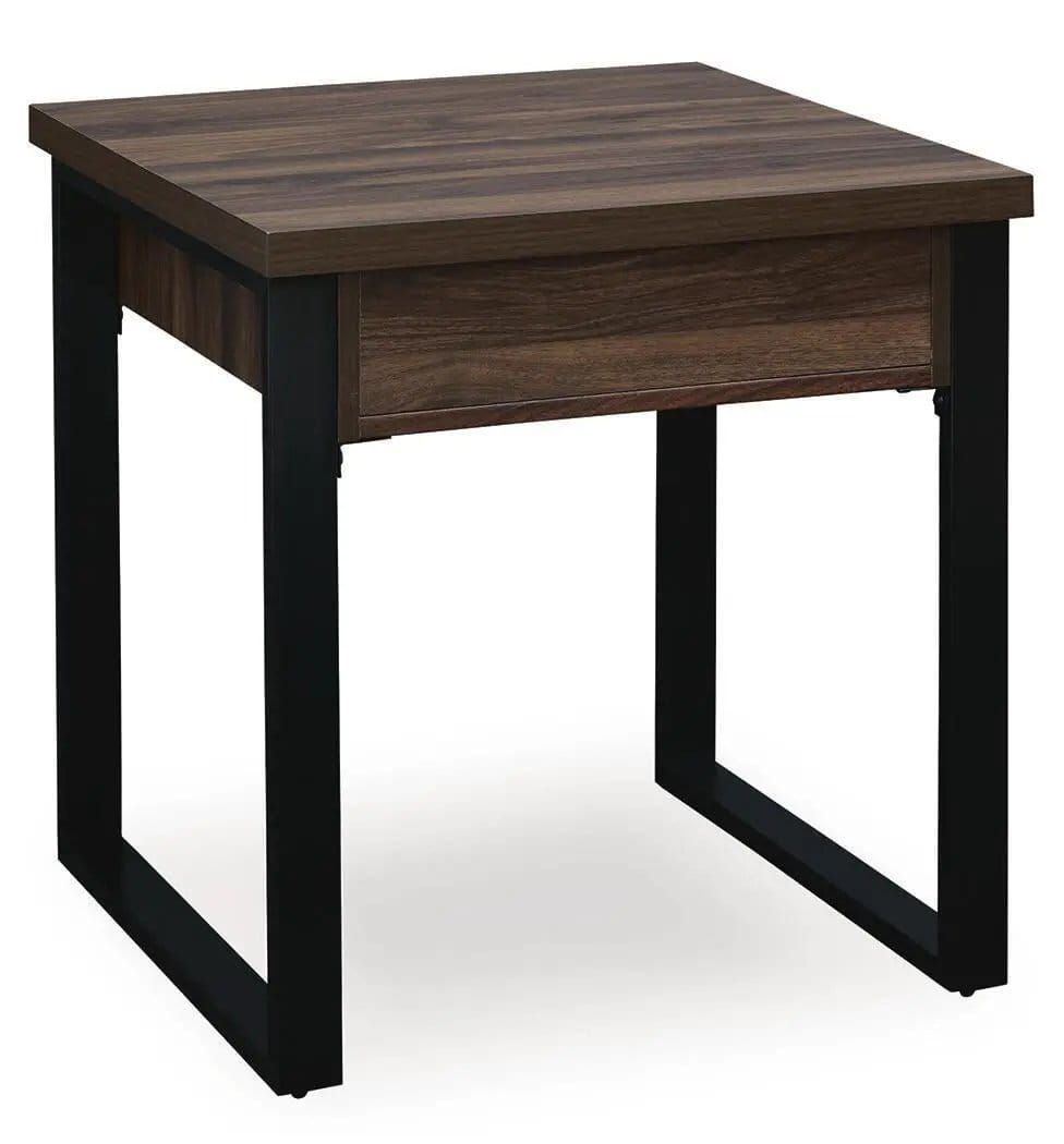 Wickman Falls Rectangular Table | 2 Pieces | Metal & Wood | Home