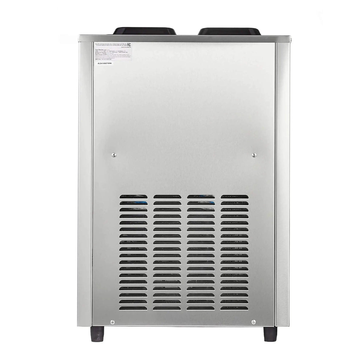 24L Commercial Double Cylinder Stainless Steel Slushy Machine With Touchscreen | Stainless Steel | Commercial Slush Machine | Home