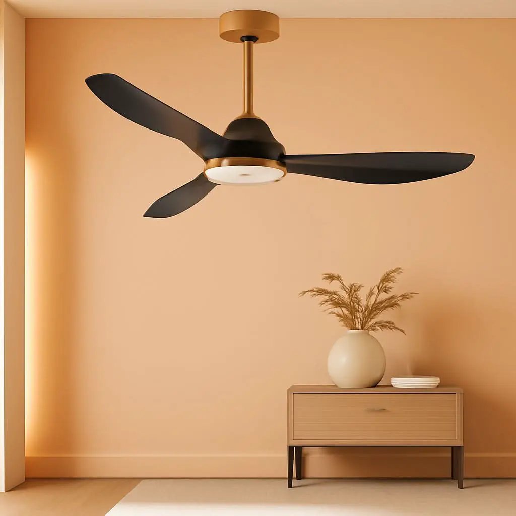 52 Inch Quiet Dc Motor Ceiling Fan With Lights Remote from PriceLows™