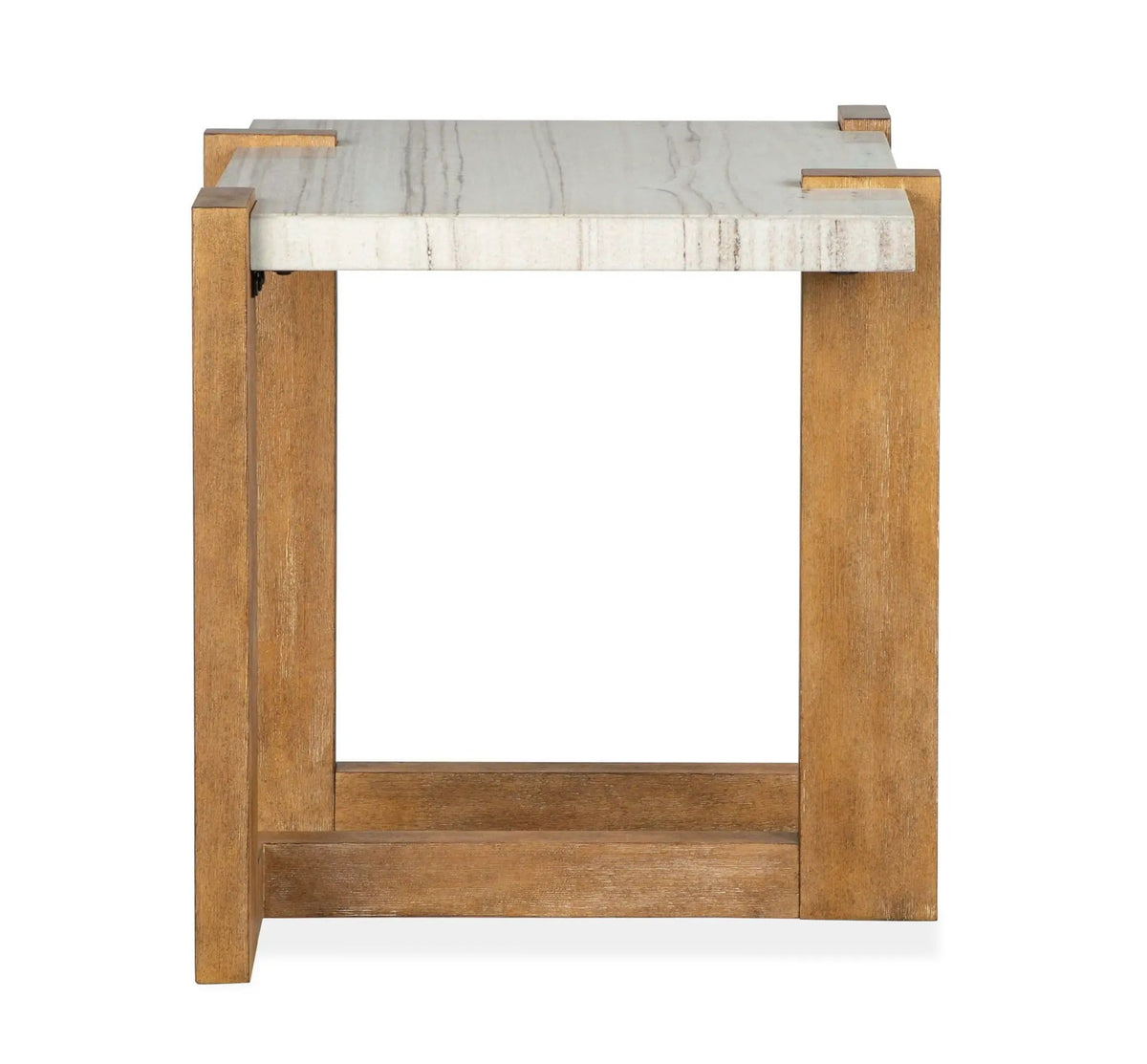 Carrington Rectangular Table | 3 Pieces | Oak Veneer & Granite | Living Room