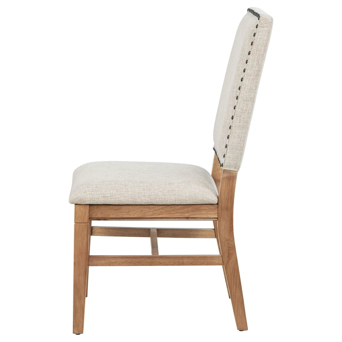 Middleton Upholstered Dining Side Chair Beige (Set of 2) | 20 x 24.25 x 38.5 in | Fabric | Dining Room