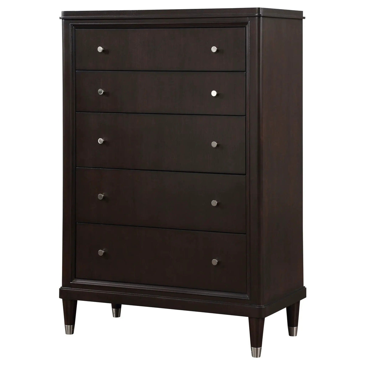Emberlyn 5-drawer Bedroom Chest | 36 x 20 x 52.25 in | Cedar | Brown