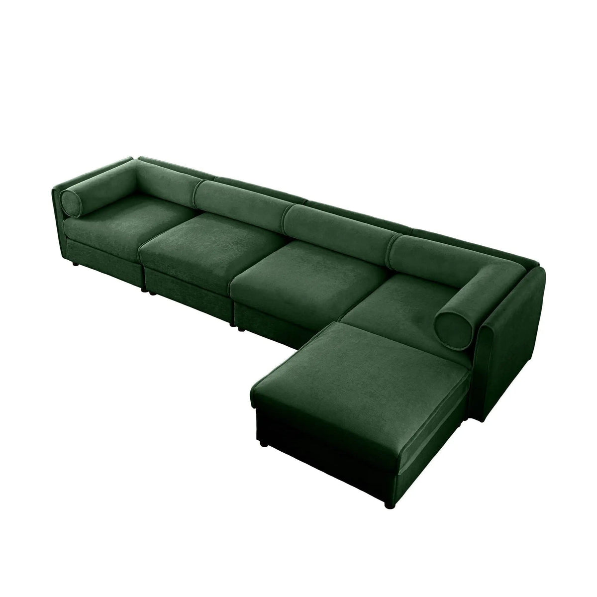 Contemporary Elegant Sofa With Storage And Ottoman 2 Piece Living Room Set | 2 Piece Living Room Set | Living Room Furniture | Living Room