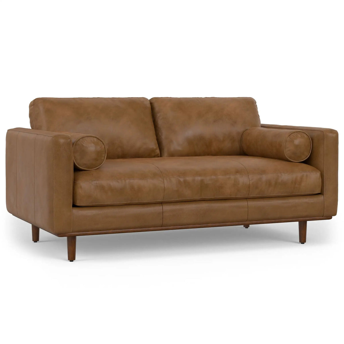 Morrison Upholstered Sofa | Recycled Blend Fabric | Single Bench Seat Cushion | 72 Inch Length