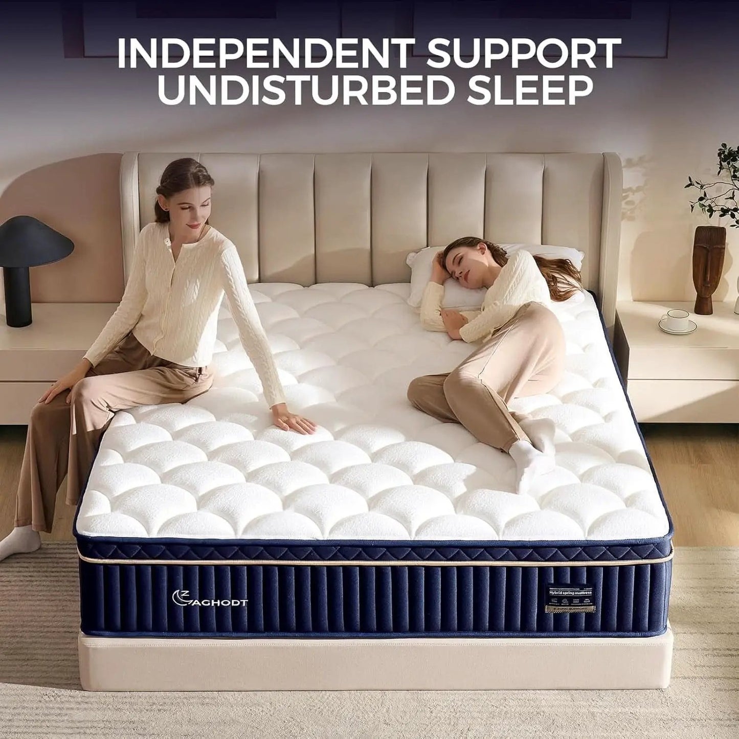 Queen Hybrid Mattress In Box Premium MemoryFoam Comfort from PriceLows™