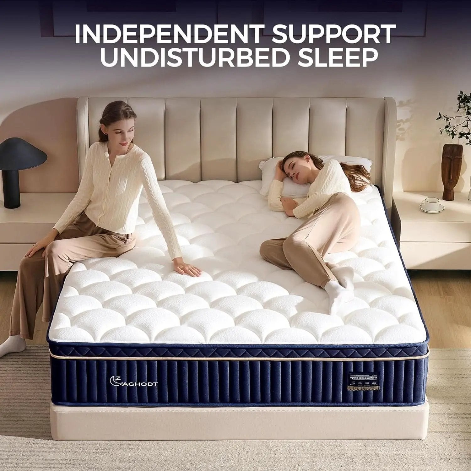 Queen Hybrid Mattress In Box Premium MemoryFoam Comfort from PriceLows™