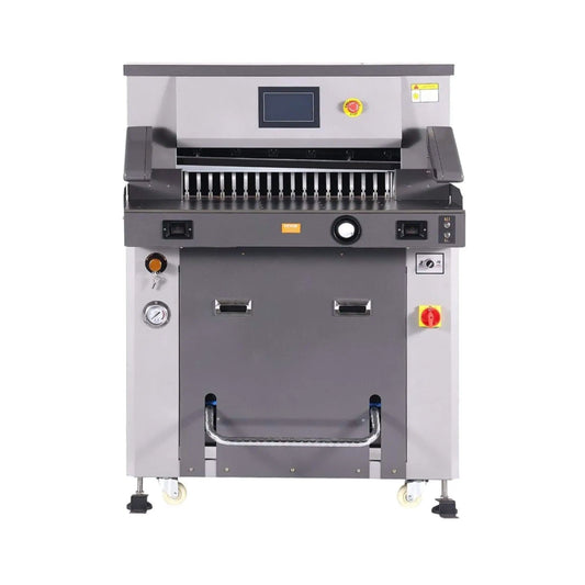 26-Inch Electric Heavy-Duty Hydraulic Paper Cutter Machine With Touchscreen | 26 Inch | Iron | Paper Cutter & Trimmer